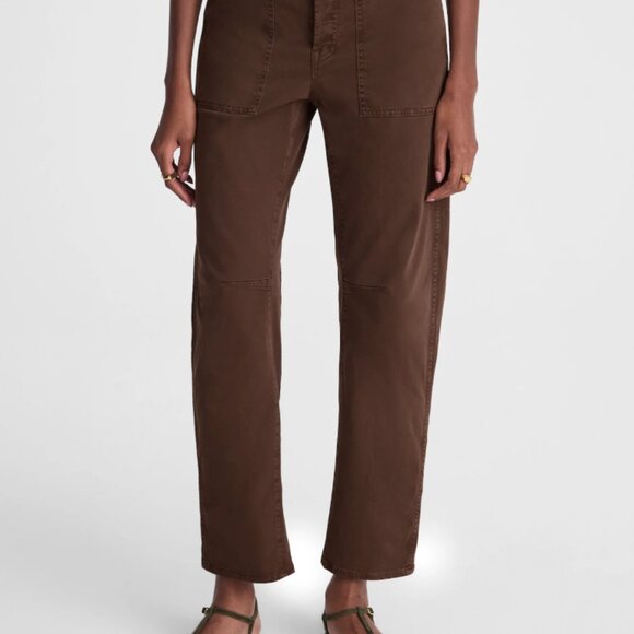 The Darted Barrel-Leg Utility Pant - Picture 4 of 5